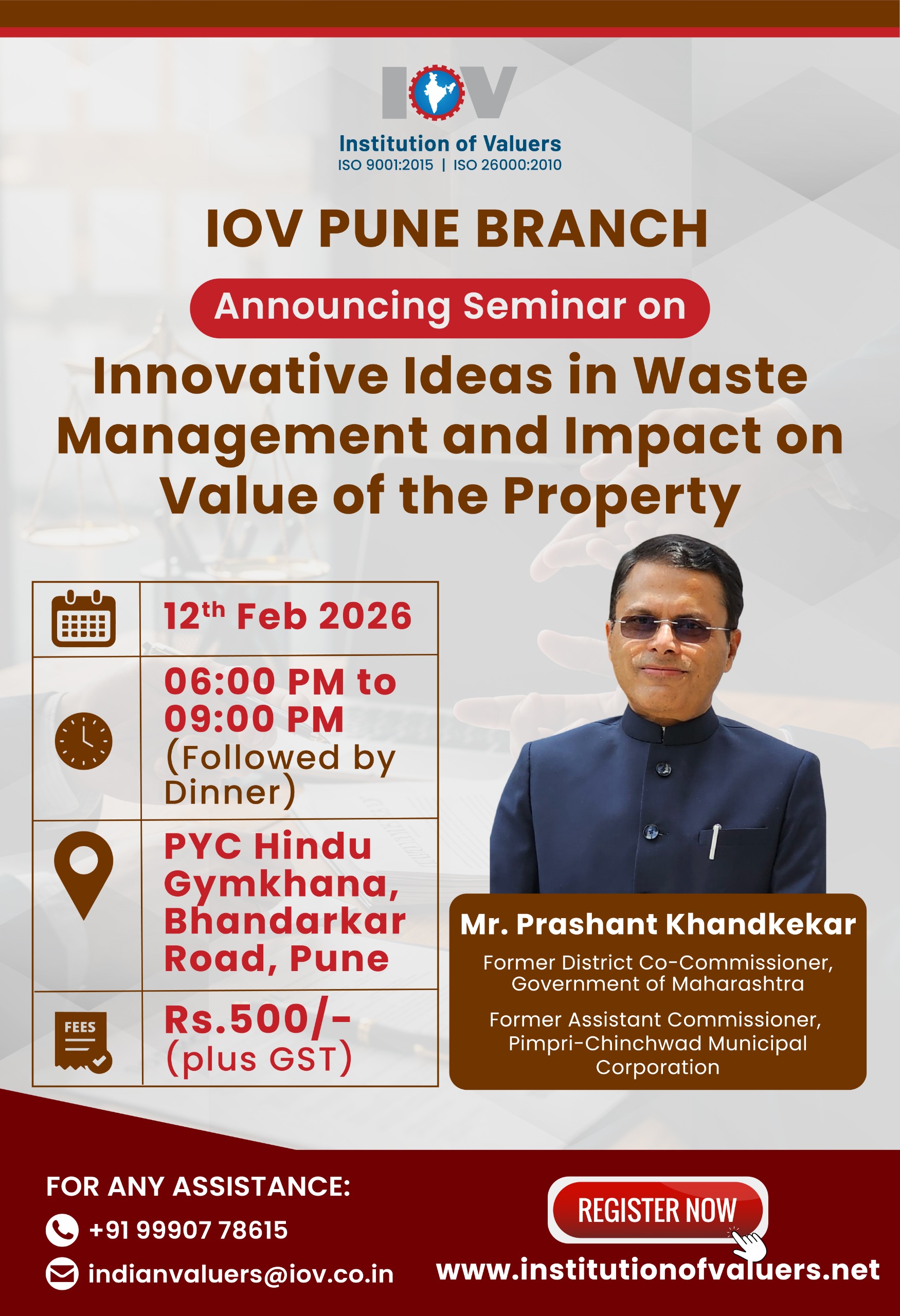 Seminar information